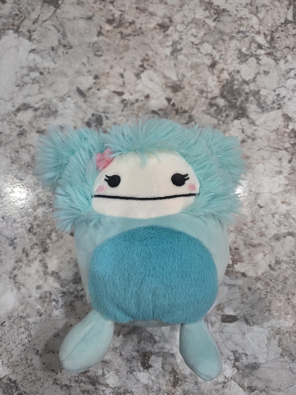 Squishmallow - Joelle The Bigfoot Aqua Blue Fuzzy Companion